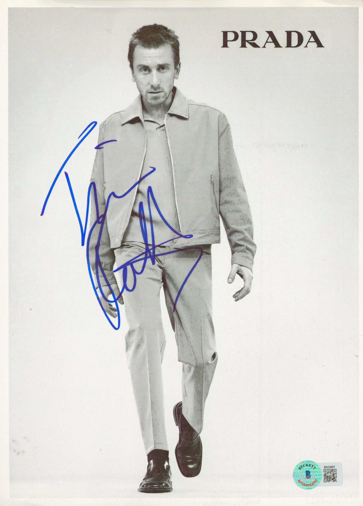 Tim Roth Pulp Fiction Authentic Signed 7.5x10.75 Photo Autographed BAS #BK03957