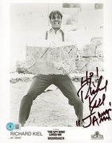Richard Kiel 007 James Bond Spy Who Loved Me Jaws Signed 8x10 Photo BAS #BL44833
