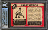 Rangers Harry Howell Authentic Signed 1968-69 O-Pee-Chee #69 Card BAS Slabbed