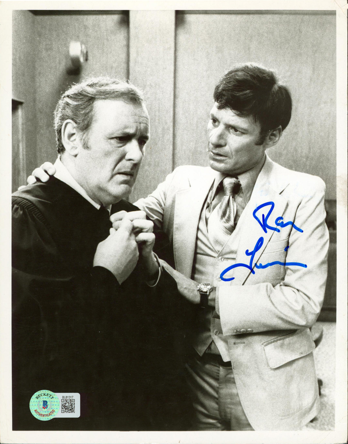 Ron Leibman Angels in America Authentic Signed 7x9 Photo BAS #BL81317