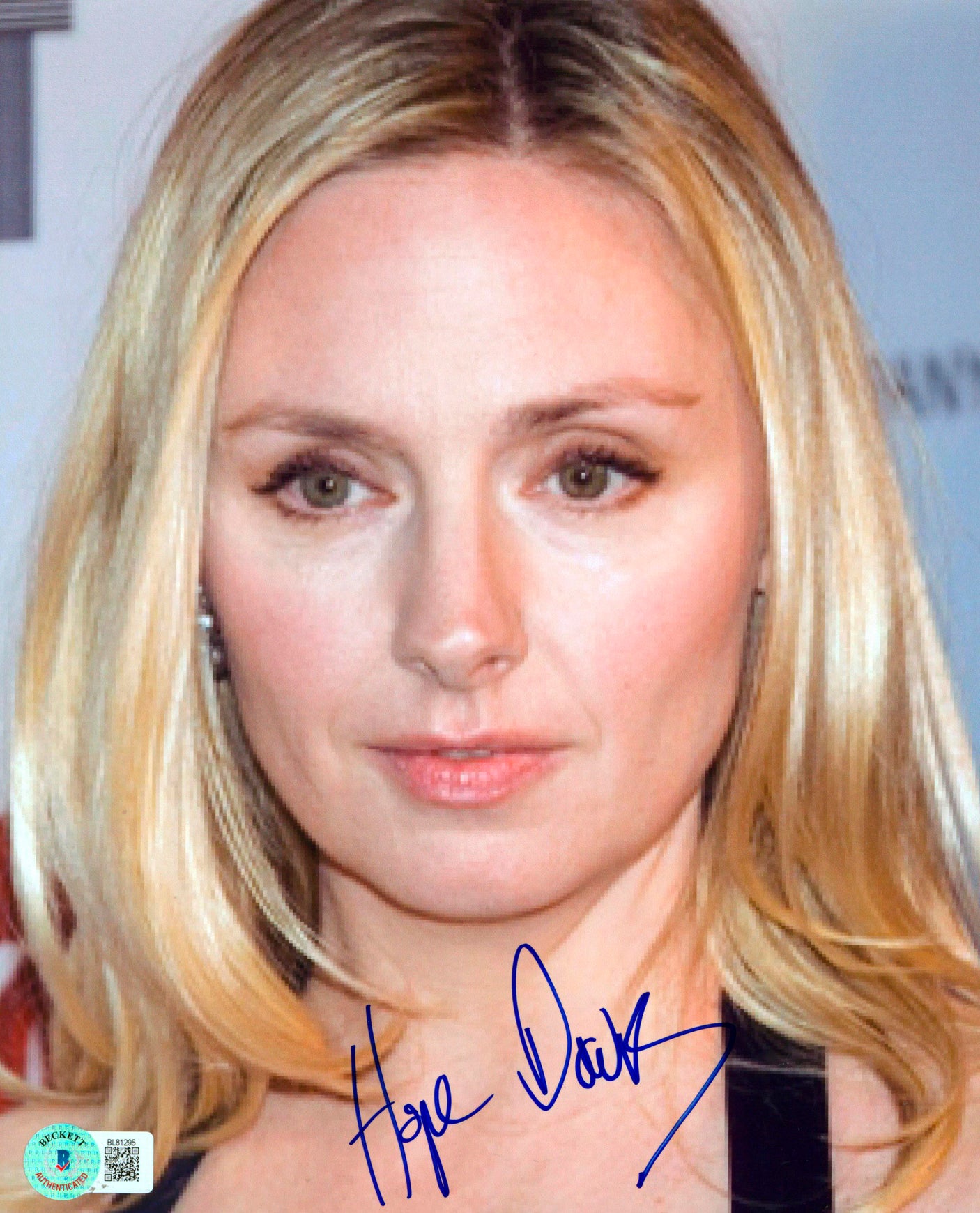 Hope Davis Your Honor Authentic Signed 8x10 Photo Autographed BAS #BL81295