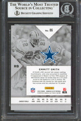 Cowboys Emmitt Smith Authentic Signed 2016 Elite #86 Card BAS Slabbed