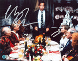 Chevy Chase Christmas Vacation w/ Sketch Signed 11x14 Photo BAS #1W377551