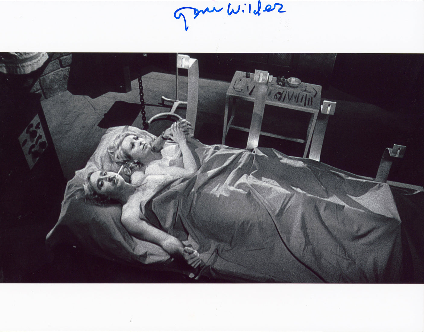 Gene Wilder Young Frankenstein Authentic Signed 11x14 Photo PSA/DNA #AM01257