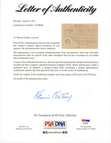 Andrew Johnson Signed 9.65x13.85 1865 Appointment Document PSA/DNA #AC08040