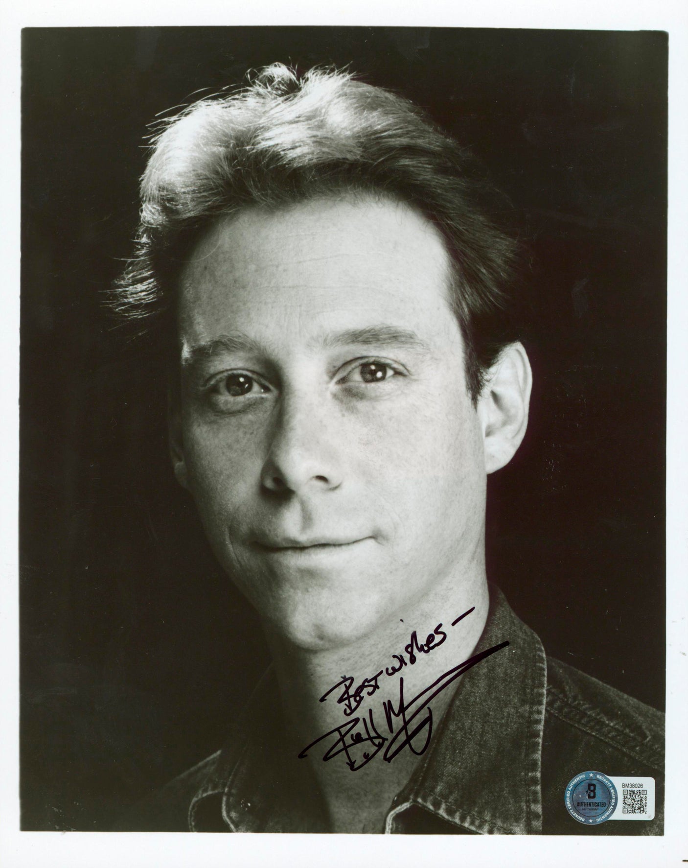 Bill Mumy Babylon 5 "Best Wishes" Authentic Signed 8x10 Photo BAS #BM38026