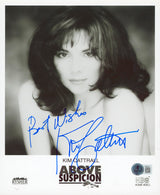 Kim Cattrall Above Suspicion "Best Wishes" Signed 8x10 Photo BAS #BM38022