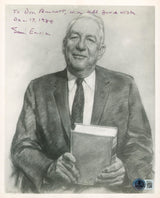 Sam Ervin "With all good wishes" Authentic Signed 8x10 Photo BAS #BM38010