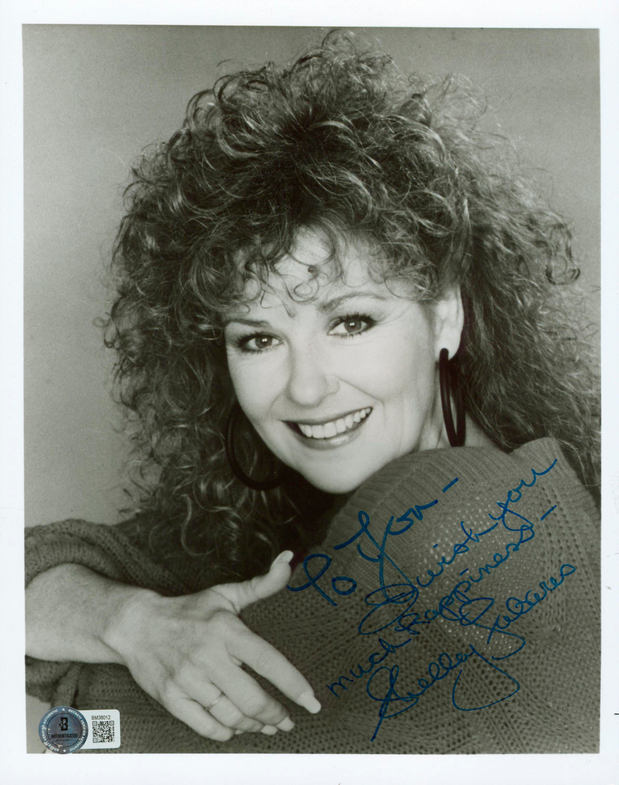 Shelley Fabares The Donna Reed Show Signed 8x10 Photo BAS #BM38012