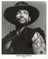 Mario Van Peebles Posse "Posse" Authentic Signed 8x10 Photo BAS #BM34000