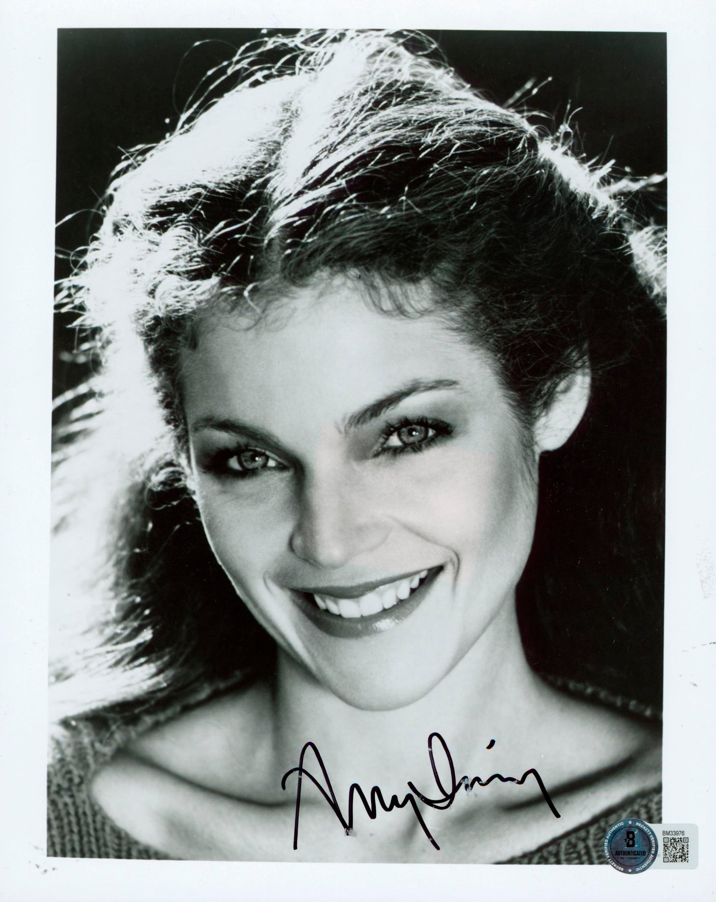 Amy Irving Carrie Authentic Signed 8x10 Photo Autographed BAS #BM33976
