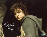 Elijah Wood Lord of the Rings "Frodo" Authentic Signed 11x14 Photo BAS Witness 2