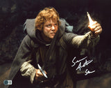 Sean Astin Lord of the Rings "Sam" Authentic Signed 11x14 Photo BAS Witnessed
