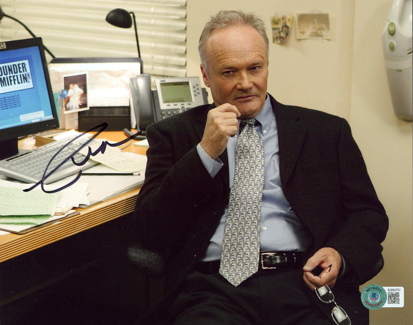Creed Bratton The Office Authentic Signed 8x10 Horizontal Photo BAS 2