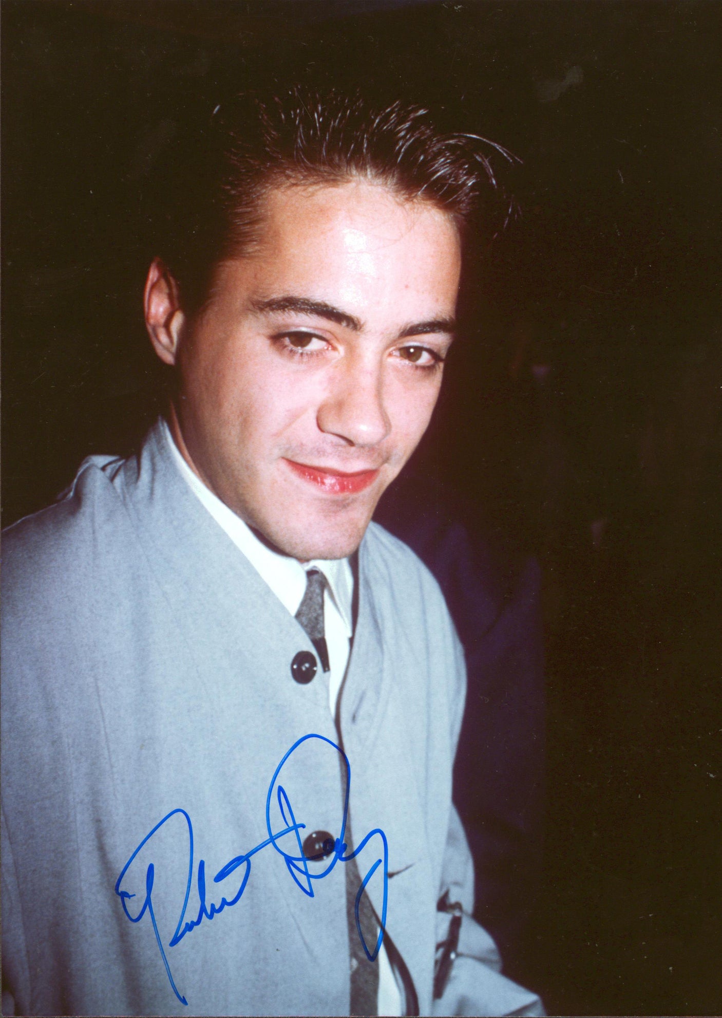 Robert Downey Jr. The Pick-up Artist Signed 7x10 Photo Autographed BAS #AD64450