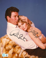 William Shatner & Cybill Shepherd Authentic Signed 8x10 Photo BAS #AD64628
