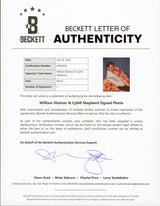 William Shatner & Cybill Shepherd Authentic Signed 8x10 Photo BAS #AD64628