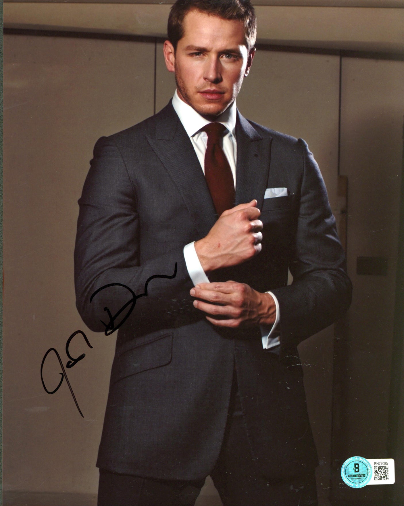 Josh Dallas Once Upon a Time Authentic Signed 8x10 Photo BAS #BN77085