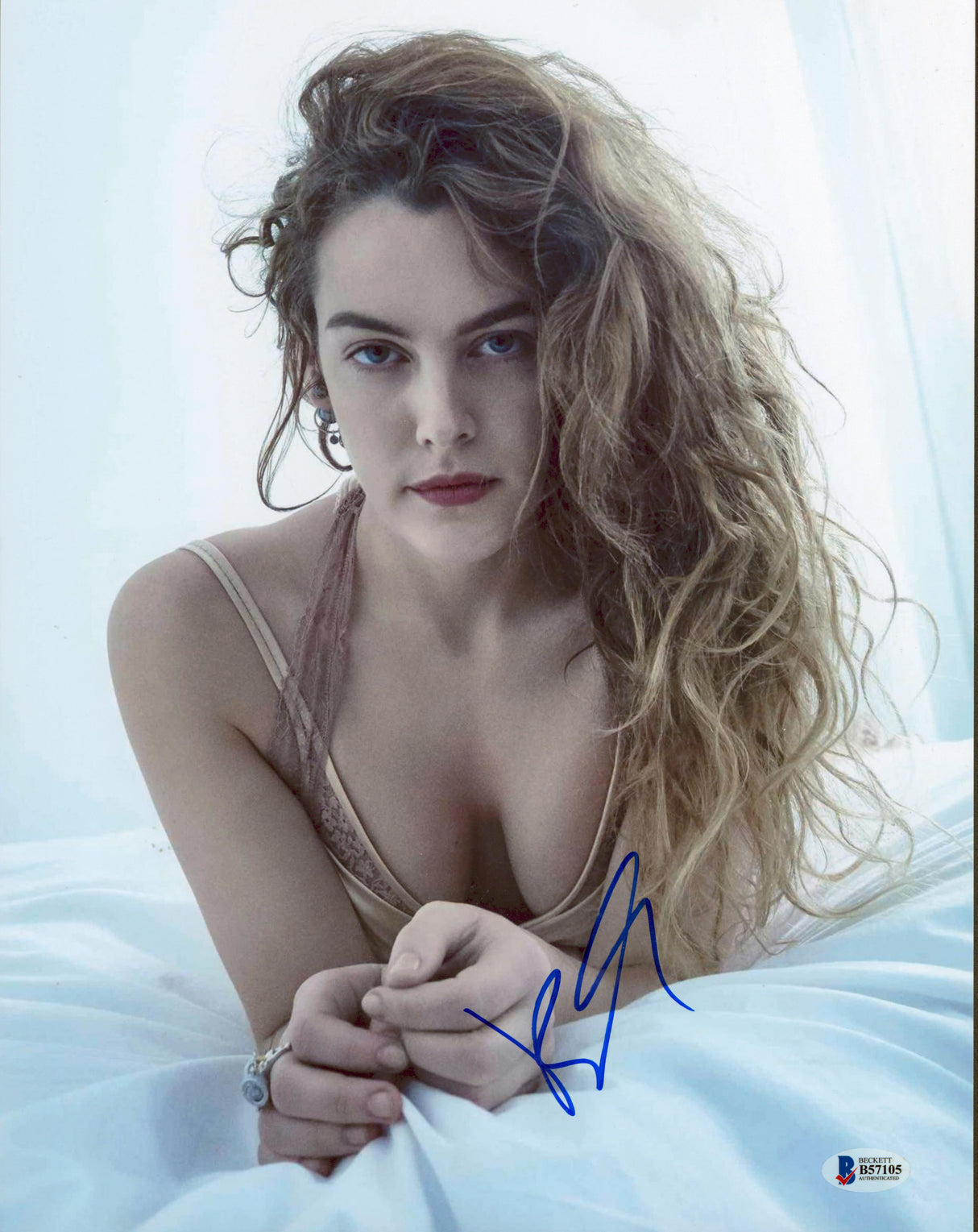 Riley Keough Mad Max Authentic Signed 11x14 Photo Autographed BAS #B57105