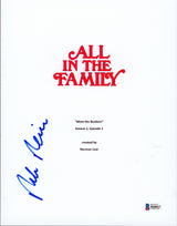Rob Reiner All In The Family Authentic Signed 8.5x11 Script Cover BAS #H60027