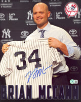 Yankees Brian McCann Authentic Signed 11x14 Photo Autographed BAS #AD77151