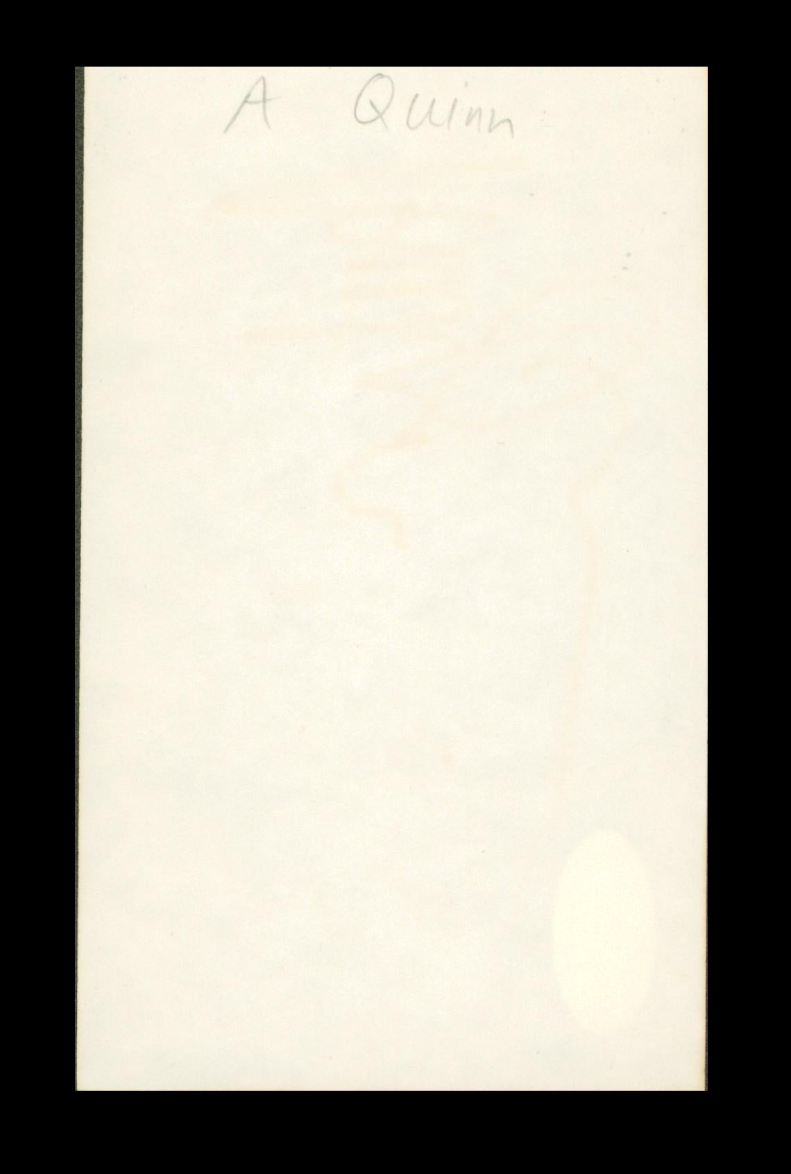 Anthony Quinn Zorba the Greek Authentic Signed 3x5 Index Card JSA #AX48185
