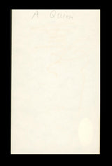 Anthony Quinn Zorba the Greek Authentic Signed 3x5 Index Card JSA #AX48185