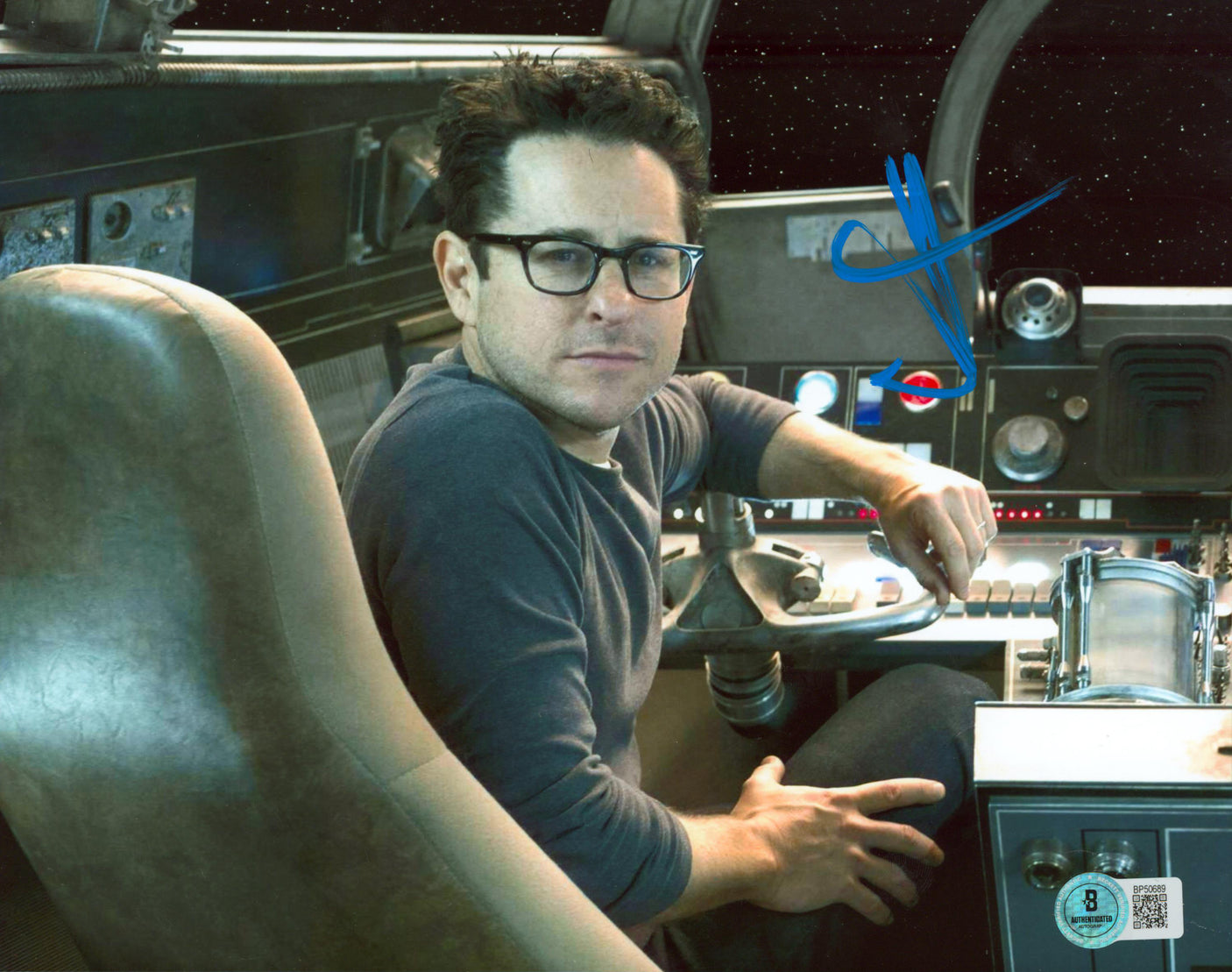 J.J. Abrams Star Wars Authentic Signed 8x10 Photo Autographed BAS #BP50689