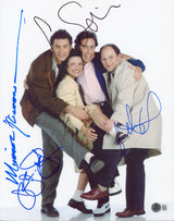 Seinfeld (4) Seinfeld, Alexander, Richards +1 Signed 11x14 Photo BAS #AE09473