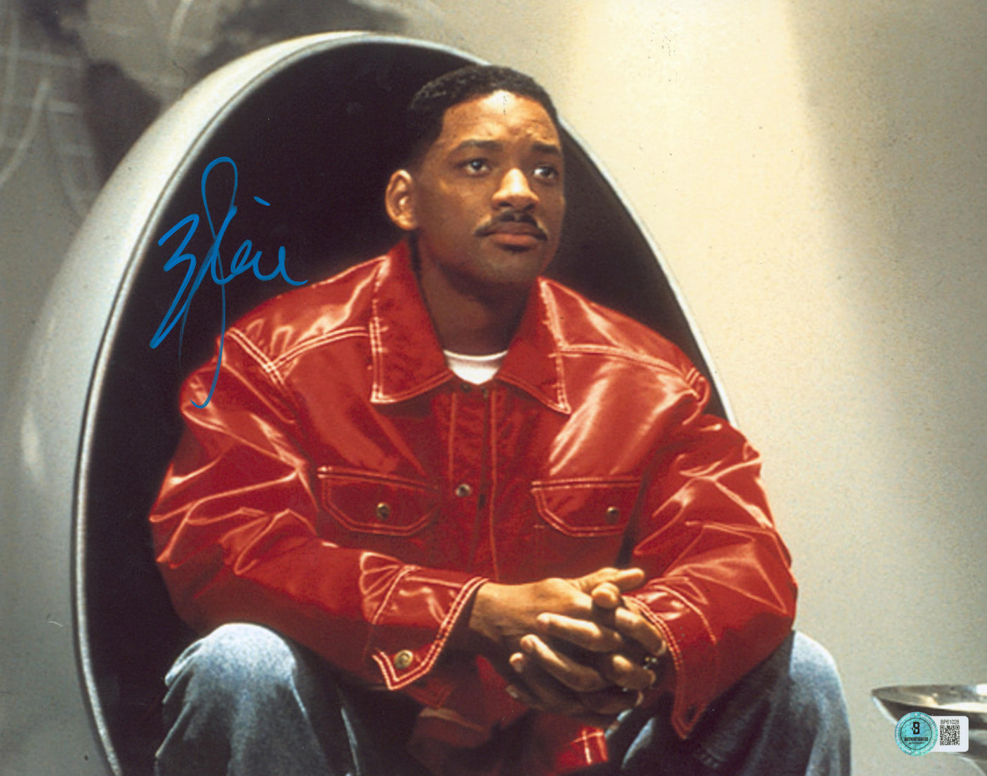 Will Smith Men In Black Authentic Signed 11x14 Photo Autographed BAS #BP61028