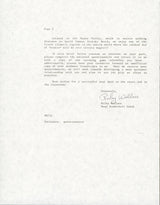 Shaquille O'Neal Signed 1988 University of Hawaii Recruitment Letter BAS
