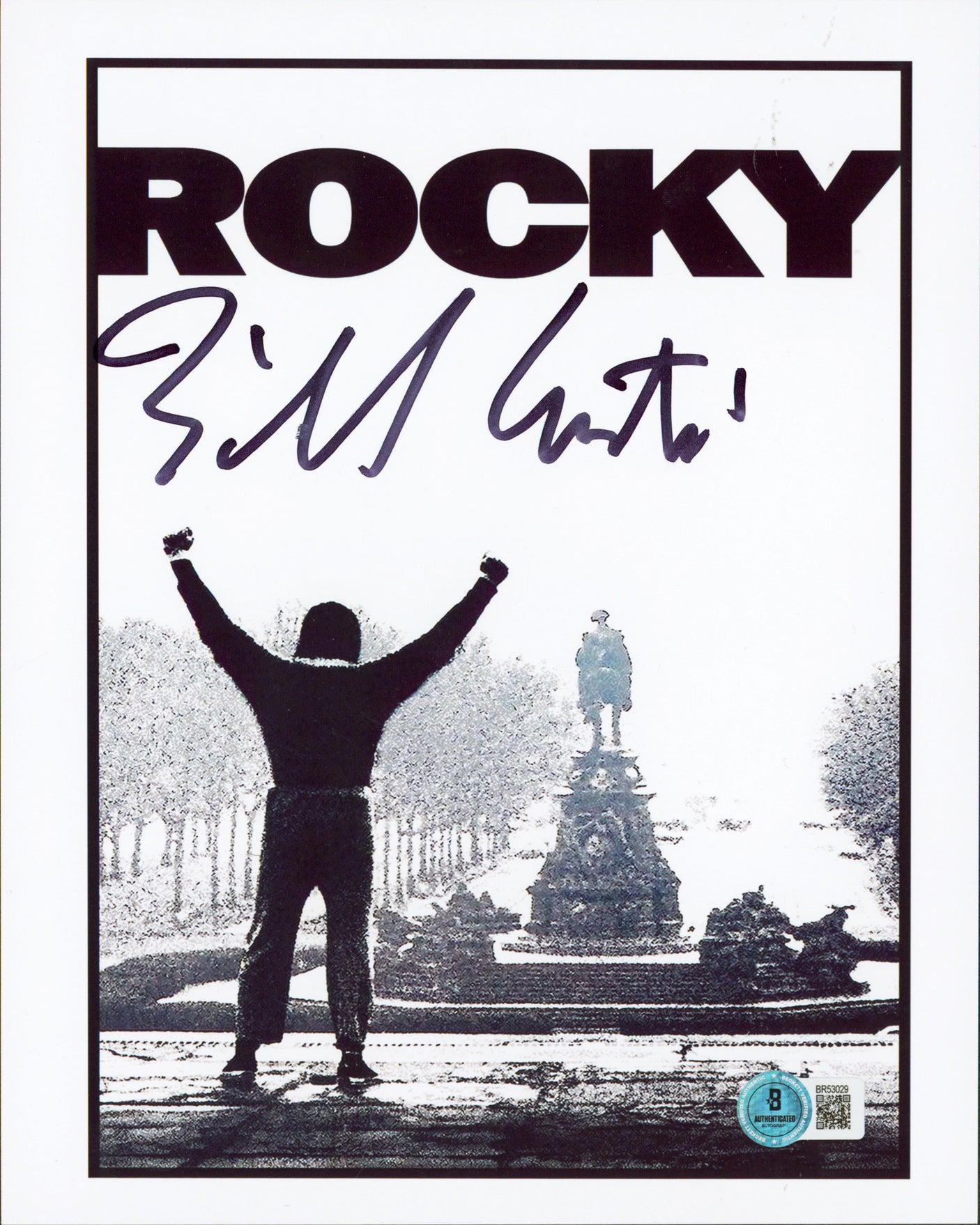 Bill Conti Rocky Authentic Signed 8x10 Vertical Photo Autographed BAS 4