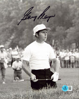 Gary Player Authentic Signed 8x10 Black & White Vertical Photo Autographed BAS 2