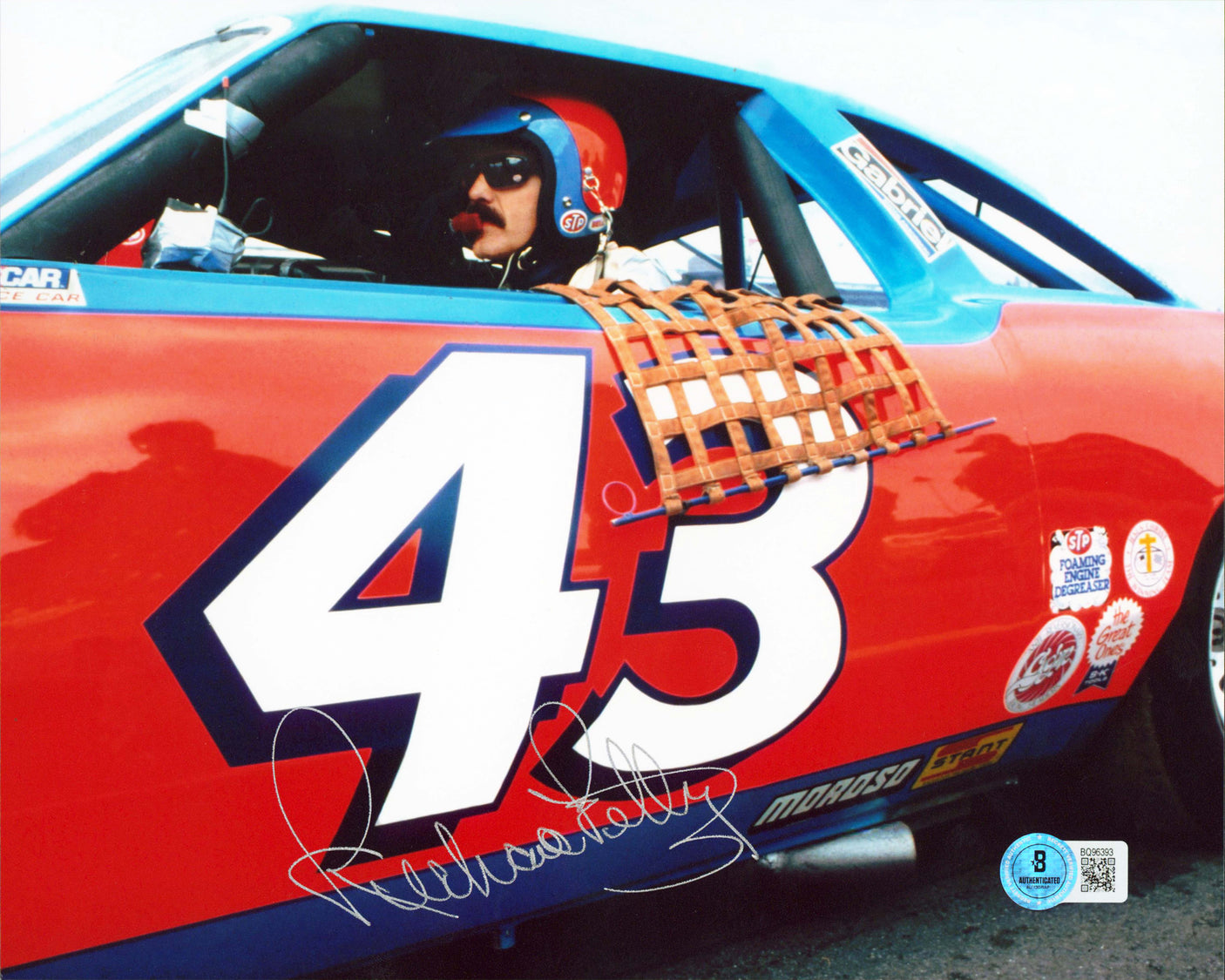 NASCAR Richard Petty Authentic Signed 8x10 Horizontal Photo BAS #BQ96393