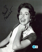 Carol Burnett Authentic Signed 8x10 Black & White Vertical Photo BAS #BQ96518