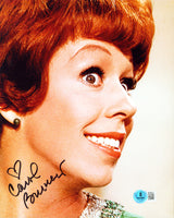 Carol Burnett Authentic Signed 8x10 Vertical Photo Autographed BAS #BQ96515