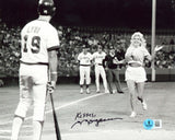 Morganna Roberts "Kisses" Signed Authentic 8x10 Horizontal Photo BAS #BQ96530