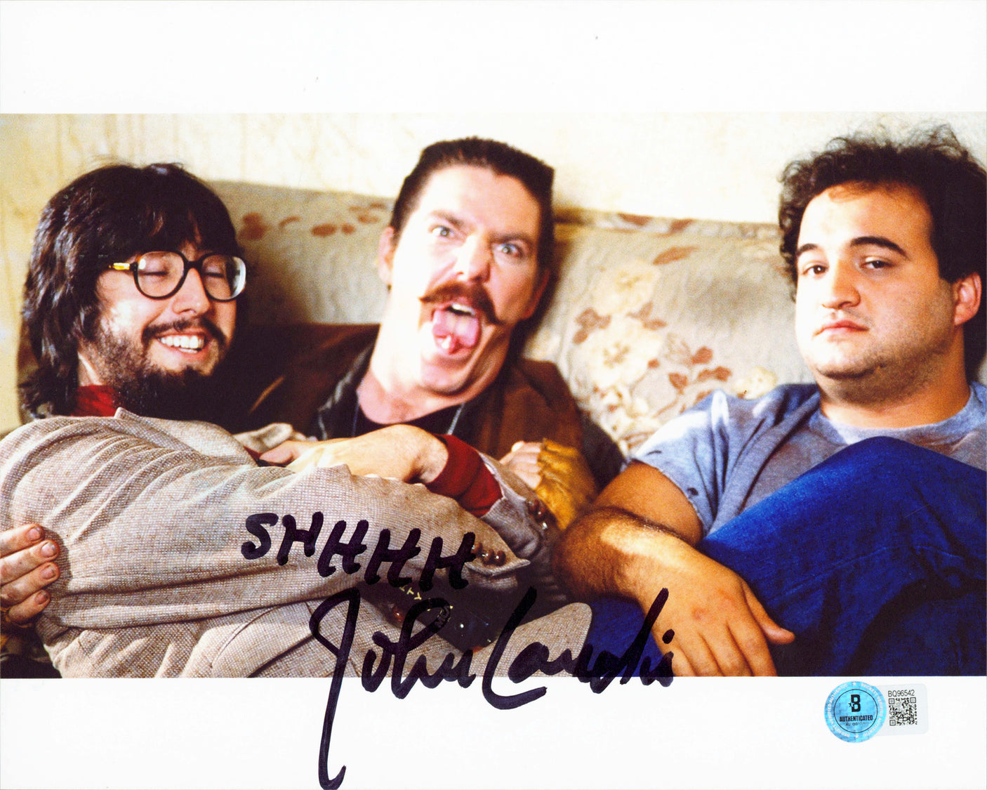 John Landis Animal House "SHHHH" Signed 8x10 Vertical Photo BAS #BQ96542