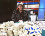Doyle Brunson "Romans 10:13" Authentic Signed 8x10 Horizontal Photo BAS #T20808