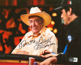 Doyle Brunson "John 3:16" Authentic Signed 8x10 Horizontal Photo BAS #BJ054738