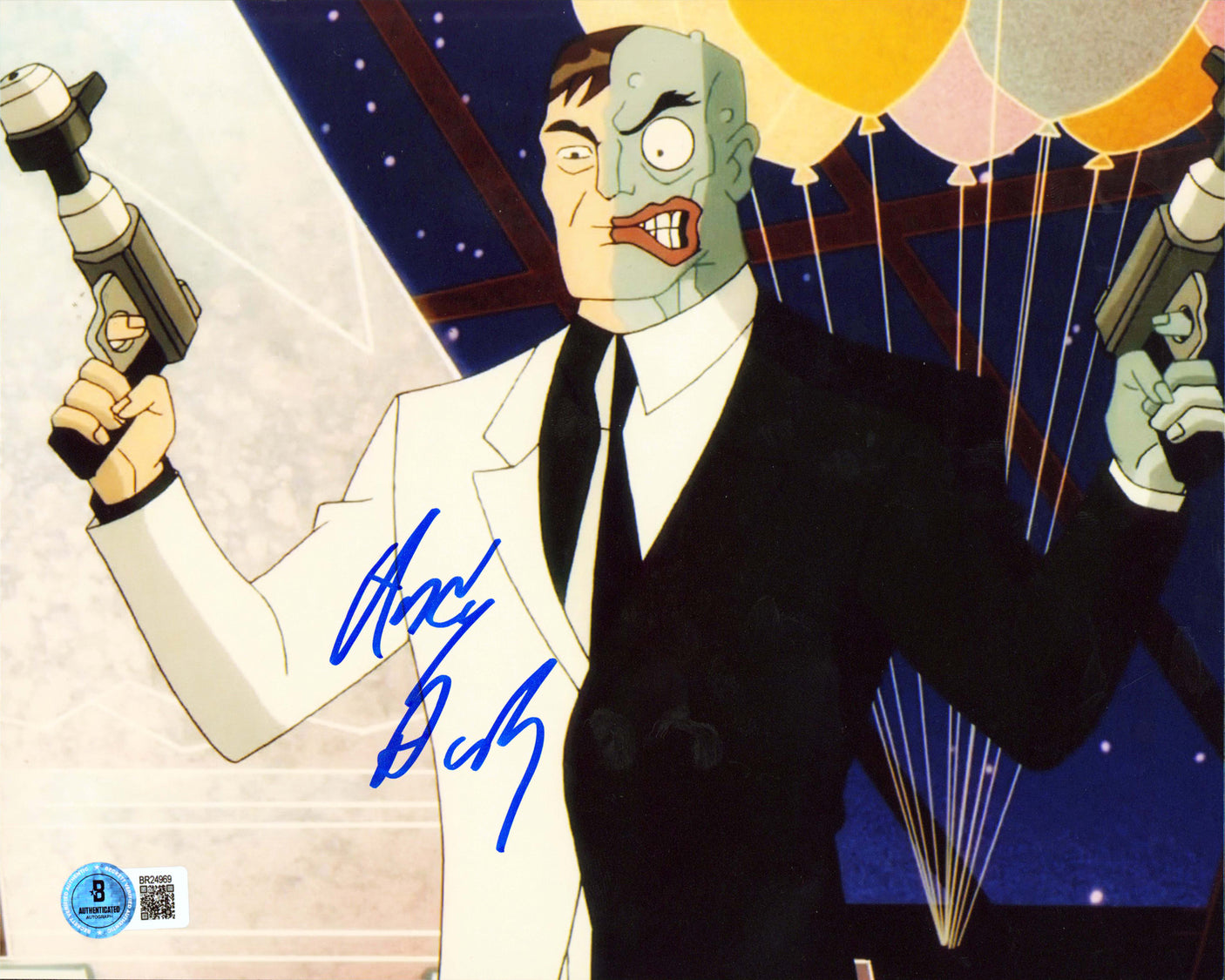 Andy Daly Harley Quinn Batman Authentic Signed 8x10 Vertical Photo BAS #BR24969