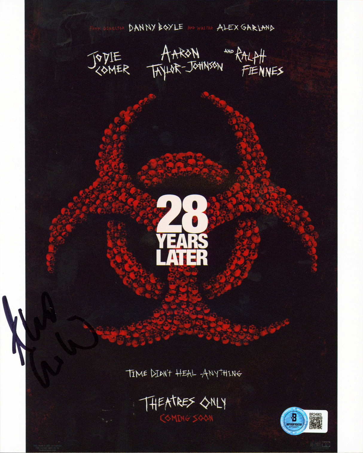 Alex Garland 28 Years Later Authentic Signed 8x10 Vertical Photo BAS #BR24963