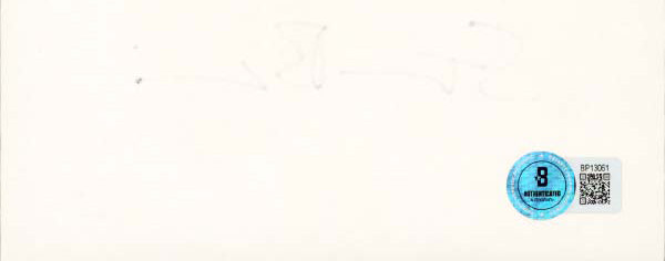 Steve Buscemi Reservoir Dogs Authentic Signed 2.25x6 Cut Signature BAS #BP13061