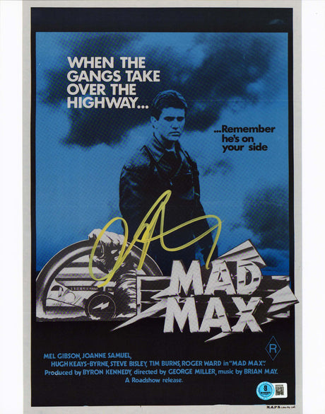 George Miller Mad Max Authentic Signed 11x14 Vertical Photo BAS #BS05208