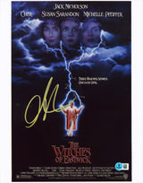 George Miller The Witches of Eastwick Signed 11x14 Vertical Photo BAS #BS05206
