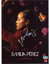 Jacques Audiard Emilia Perez Authentic Signed 11x14 Vertical Photo BAS #BS05190