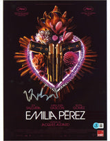 Jacques Audiard Emilia Perez Authentic Signed 11x14 Vertical Photo BAS #BS05189