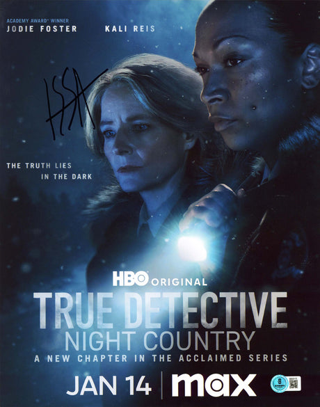 Issa Lopez True Detective Authentic Signed 11x14 Vertical Photo BAS #BS05175