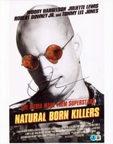 Oliver Stone Natural Born Killers Signed 11x14 Vertical Photo BAS #BS05172