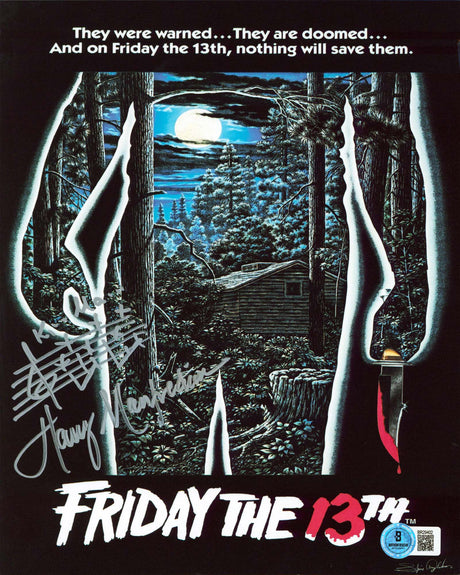 Harry Manfredini Friday The 13th Authentic Signed 8x10 Vertical Photo BAS 1